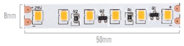 8mm wide led strip